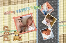 Family photo templates Father's Day (2)